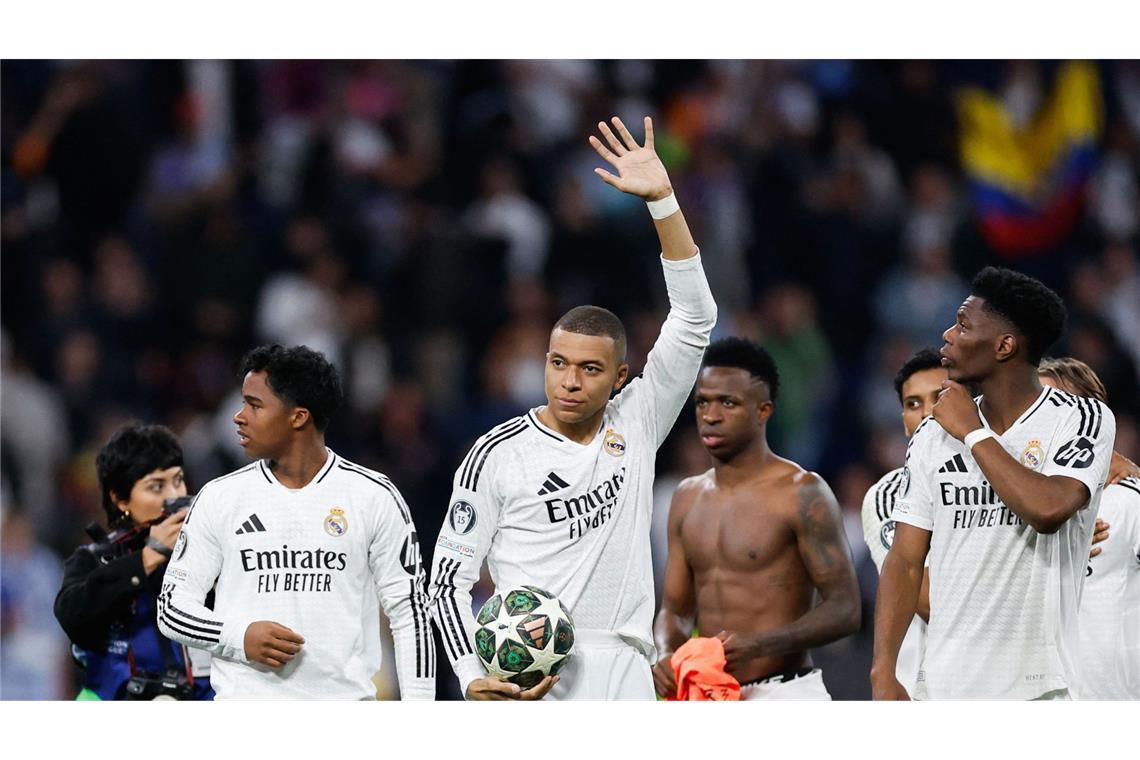 Dreierpack Mbappé: Real wirft Man City aus Champions League Kylian Mbappé traft drei Mal.