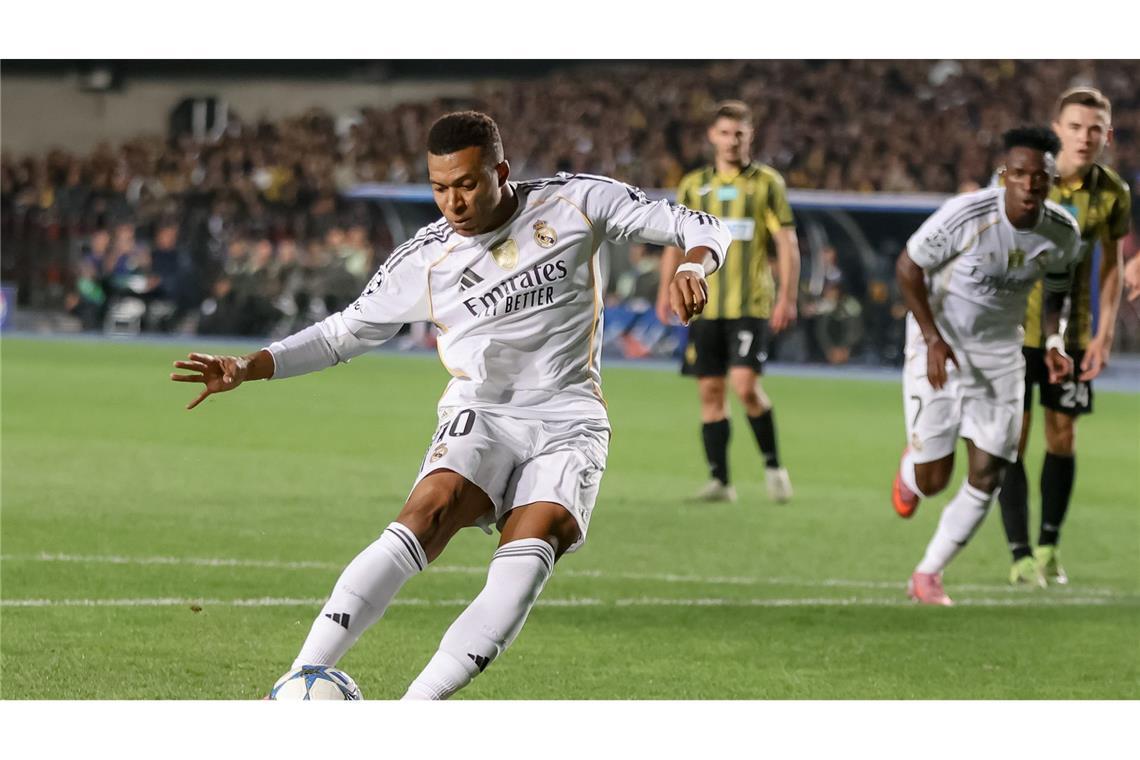 Müller abgehängt, Garant für Real: Mbappé trifft und trifft Kylian Mbappe trifft für Real Madrid nach Belieben.