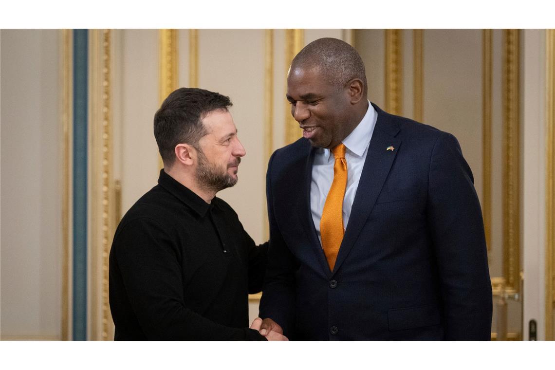 USA: Rohstoffdeal mit Ukraine ohne militärische Garantien Lammy kündigt ein neues Sanktionspaket gegen Russland an. (Archivbild)