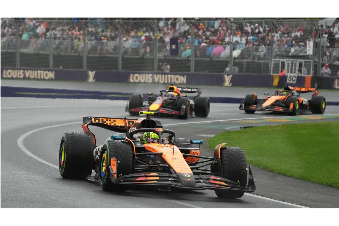 Norris-Sieg beim Crash-Festival zum Formel-1-Auftakt Lando Norris hat den Grand Prix von Australien gewonnen.