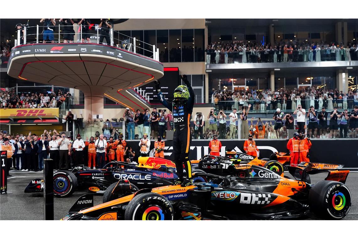 Lando Norris ist erstmals Formel-1-Weltmeister.