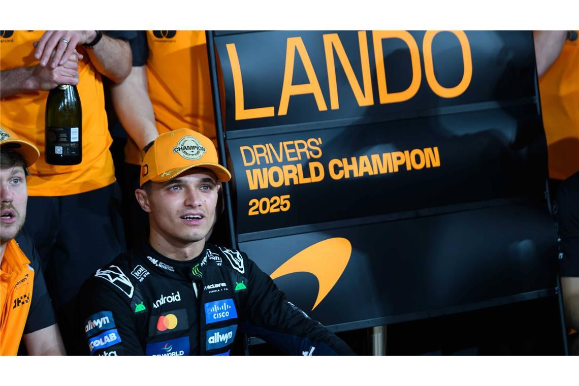 Lando Norris ist neuer Formel-1-Weltmeister.