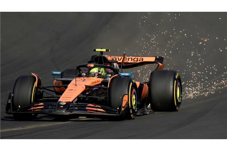 Lando Norris leistete sich einen folgenschweren Patzer in der Sprint-Qualifikation.