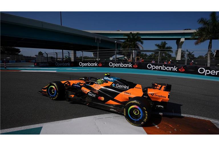 Lando Norris steht in der Sprint-Qualifikation ganz vorne.