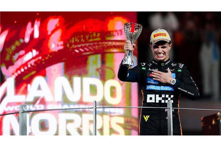 Lando Norris wird der Gejagte sein von Anfang an im kommenden Jahr.