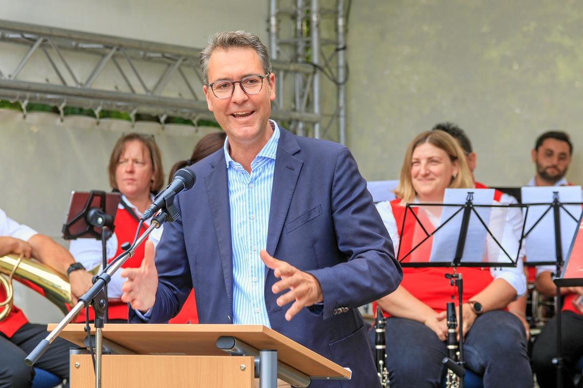 Murrhardt als schönste aller Perlen Landrat Richard Sigel betont, dass es für ihn ein besonderer Empfang zu Beginn seiner zweiten Amtszeit sei.