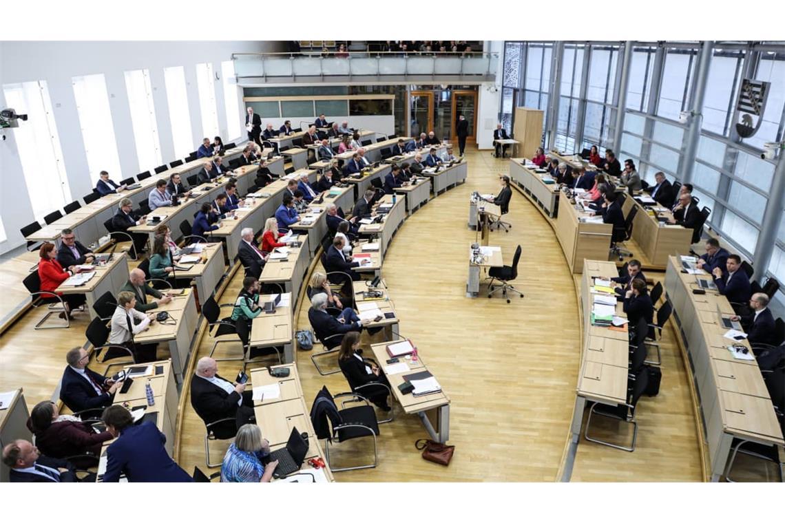 Landtagssitzung im Landtag von Sachsen Anhalt in Magdeburg  (Archivfoto).