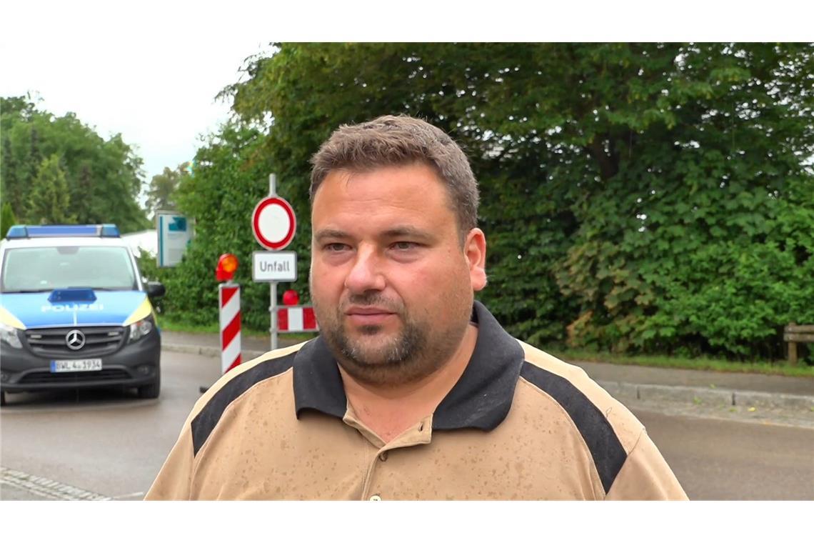 "Den Knall noch in den Ohren": Zug entgleist nach Erdrutsch