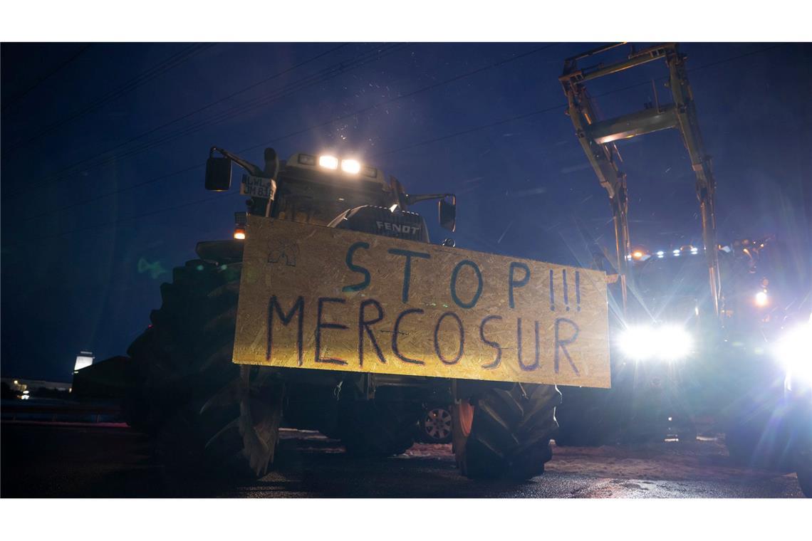 Landwirte befürchten unverhältnismäßige Konkurrenz durch günstige Importe aus Südamerika.