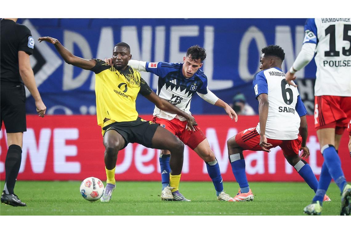 Lange musste der BVB arbeiten, bis der erlösende Treffer fiel.