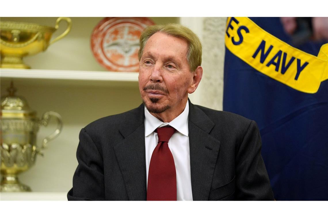 Oracle-Gründer Ellison überholt Musk in Milliardär-Liste Larry Ellison gründete in den 70er Jahren die Software-Firma Oracle mit. (Archivbild)