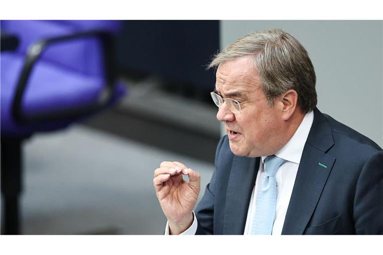 Laschet dämpft die Erwartungen an die Gespräche mit Frankreich über einen europäischen Atomschirm. (Archivfoto)