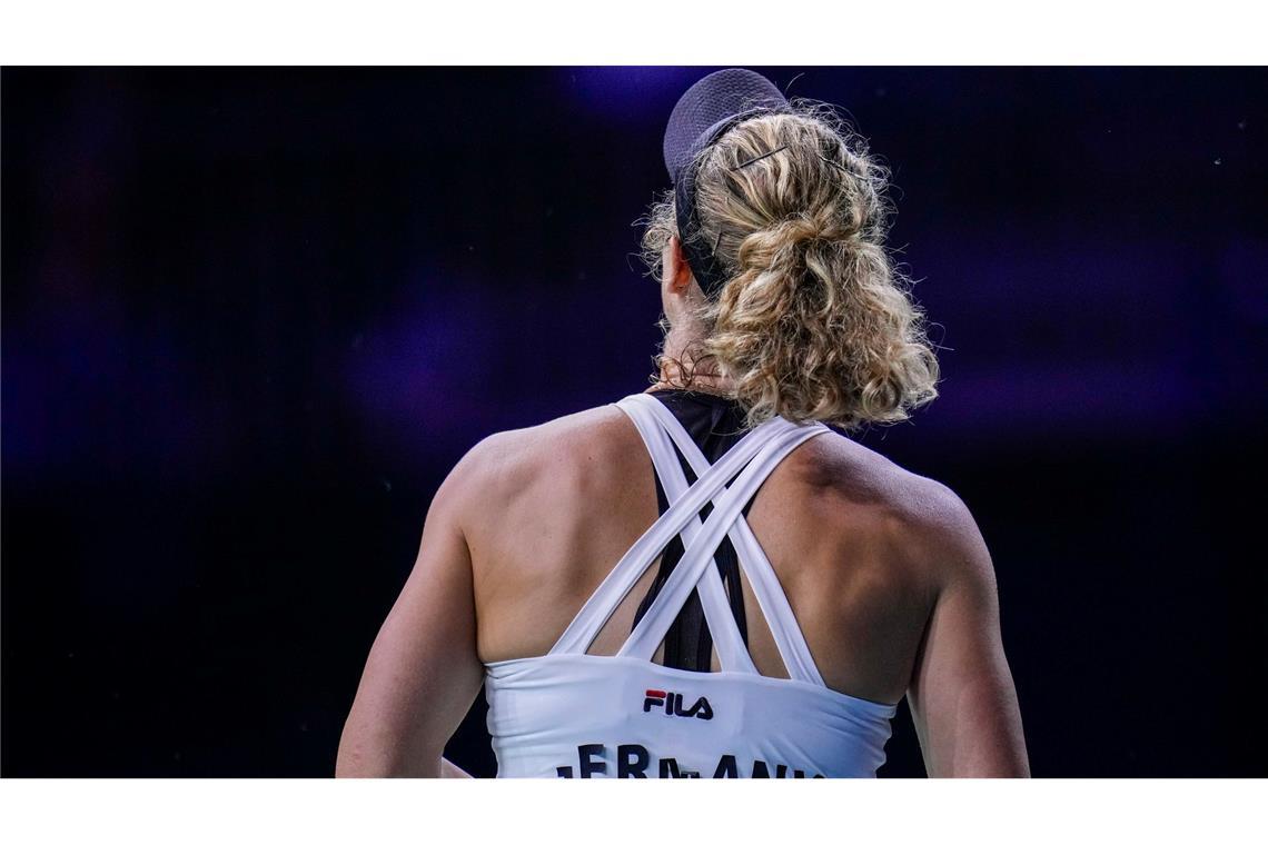 Bilder des Tages Laura Siegemund spielt gegen Katie Boulter beim Billie Jean King Cup in Malaga.