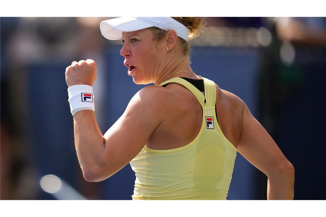 Siegemund zieht bei den US Open in dritte Runde ein Laura Siegemund steht in der dritten Runde der US Open.