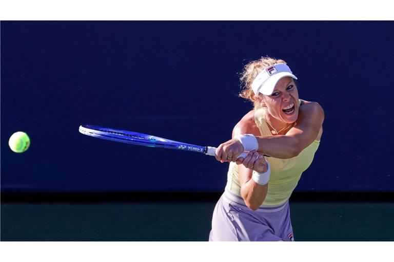 Laura Siegemund war die einzige deutsche Tennisspielerin in der dritten Runde.