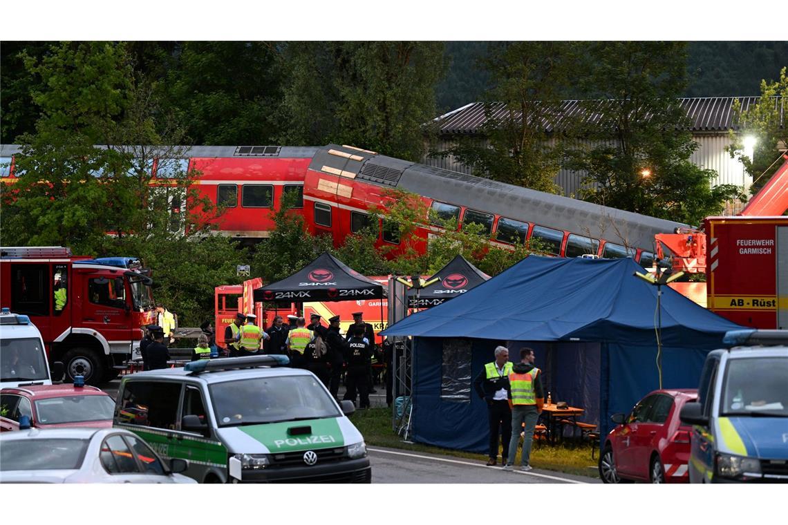 Prozess um tödliches Zugunglück von Garmisch gestartet Laut Bahn war das Unglück vermeidbar. (Archivbild)