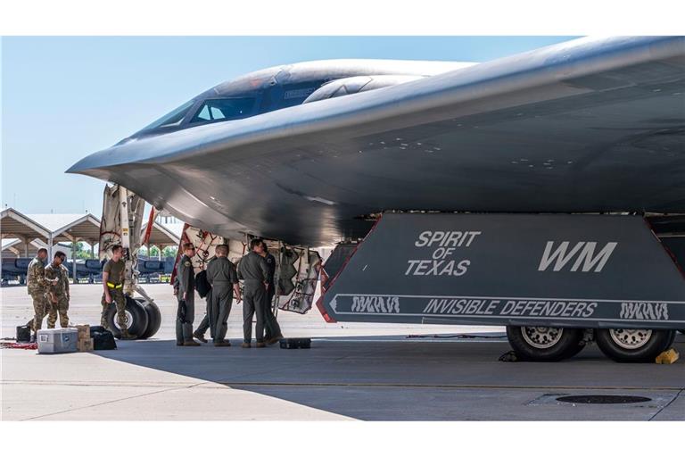 Laut Berichten setzten die USA Tarnkappenbomber ein. (Archivbild)