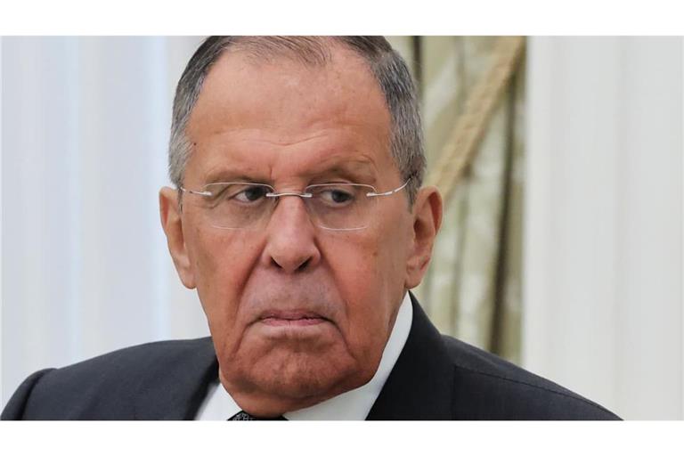 Laut dem russischen Außenminister Sergej Lawrow wird das Goethe-Institut in Russland geschlossen (Archivbild).