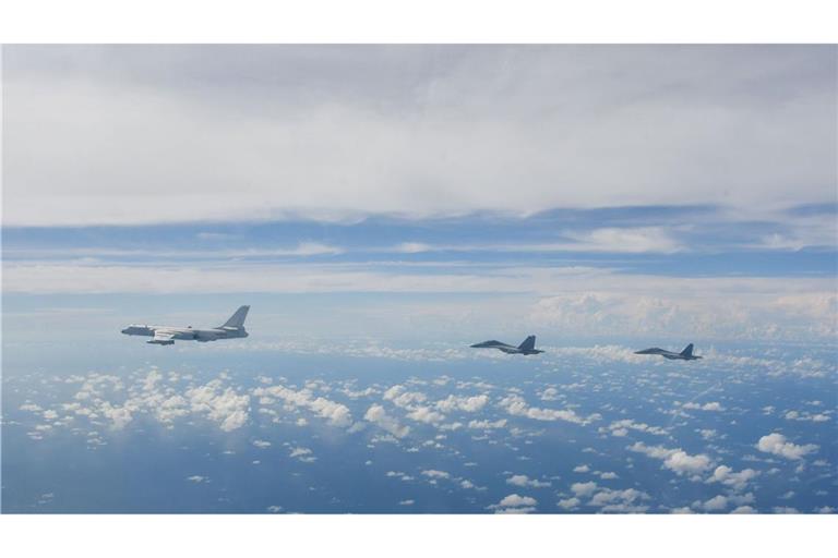 Laut des taiwanischen Verteidigungsministeriums waren dutzende Flugzeuge um Taiwan gesichtet worden. (Archivfoto)
