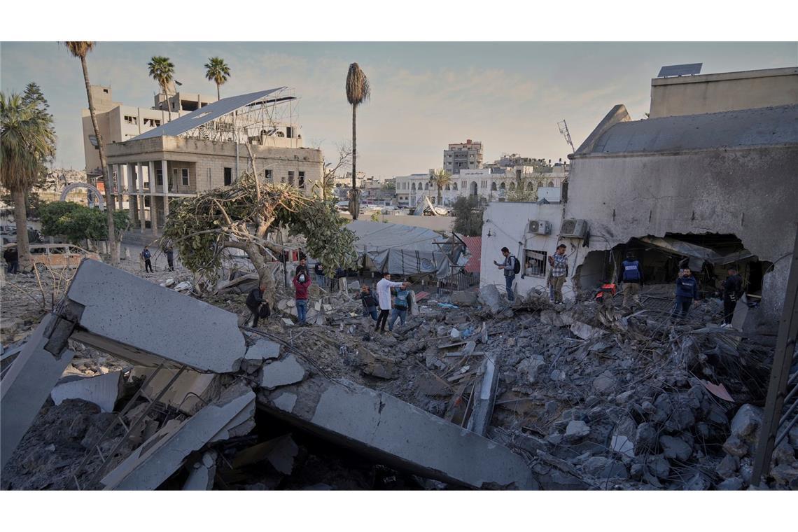 Israel rechtfertigt Attacke auf Krankenhausgebäude in Gaza Laut Israels Armee gab es bei dem Angriff keine zivilen Opfer. (Archivbild)