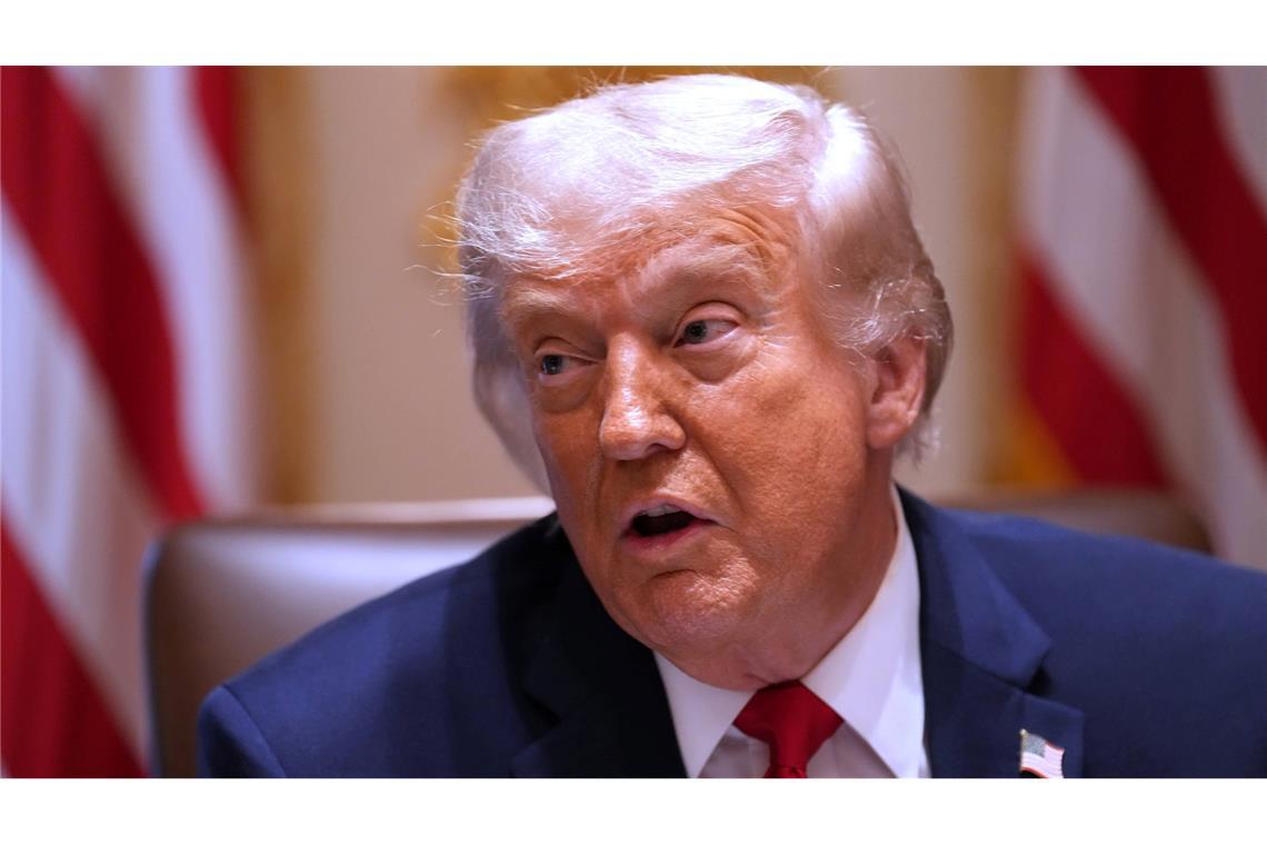 Laut Trump laufen die Verhandlungen mit dem Iran weiter. (Archivbild)