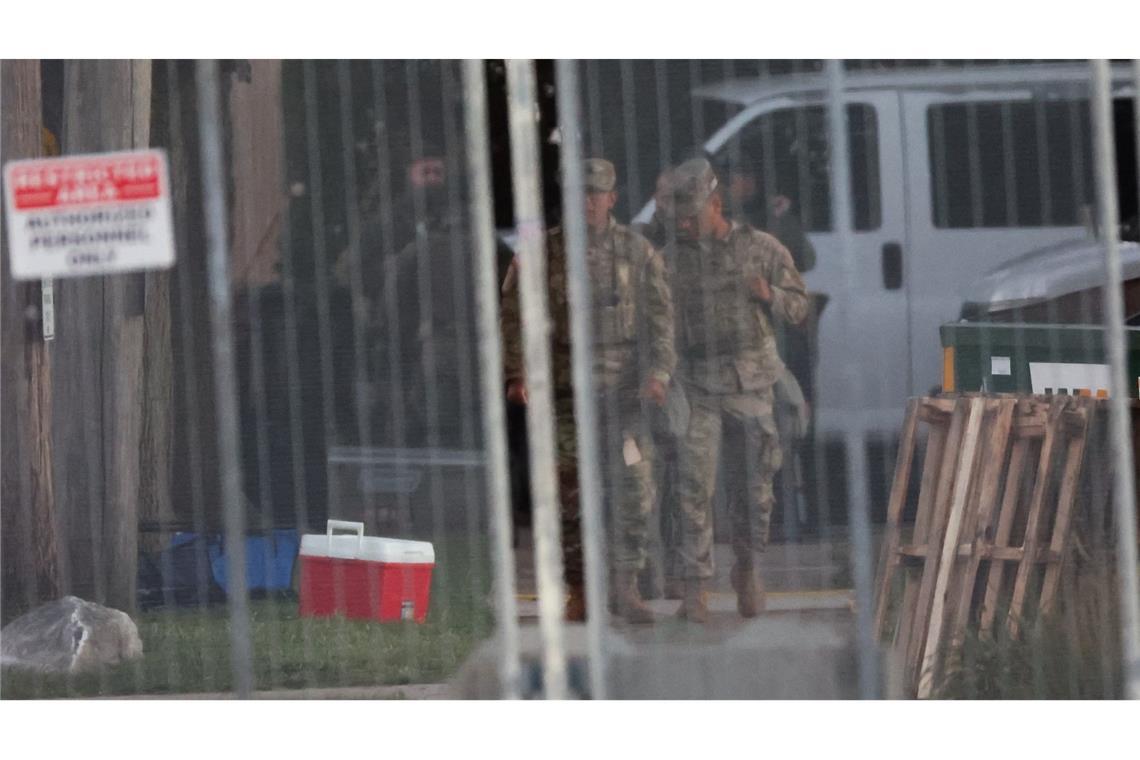 Gericht verbietet vorerst Nationalgarde-Einsatz in Chicago Laut US-Medien waren Nationalgardisten schon im Einsatz.