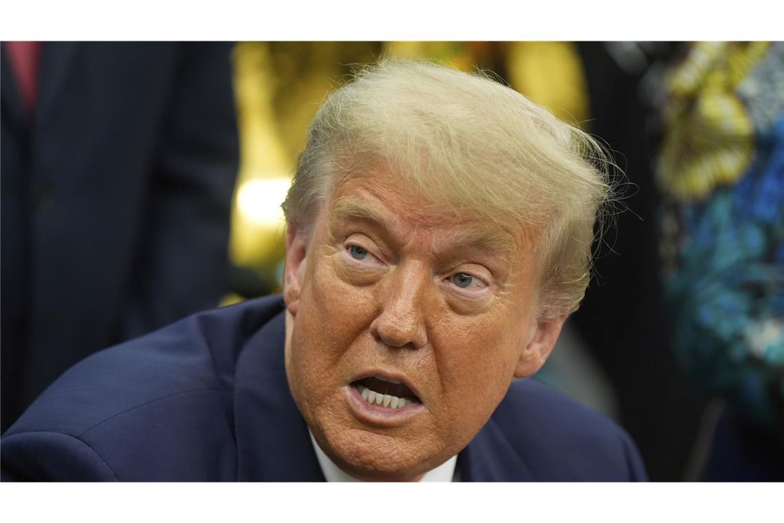 Laut US-Präsident Trump hat Israel den Bedingungen für eine Feuerpause zugestimmt.