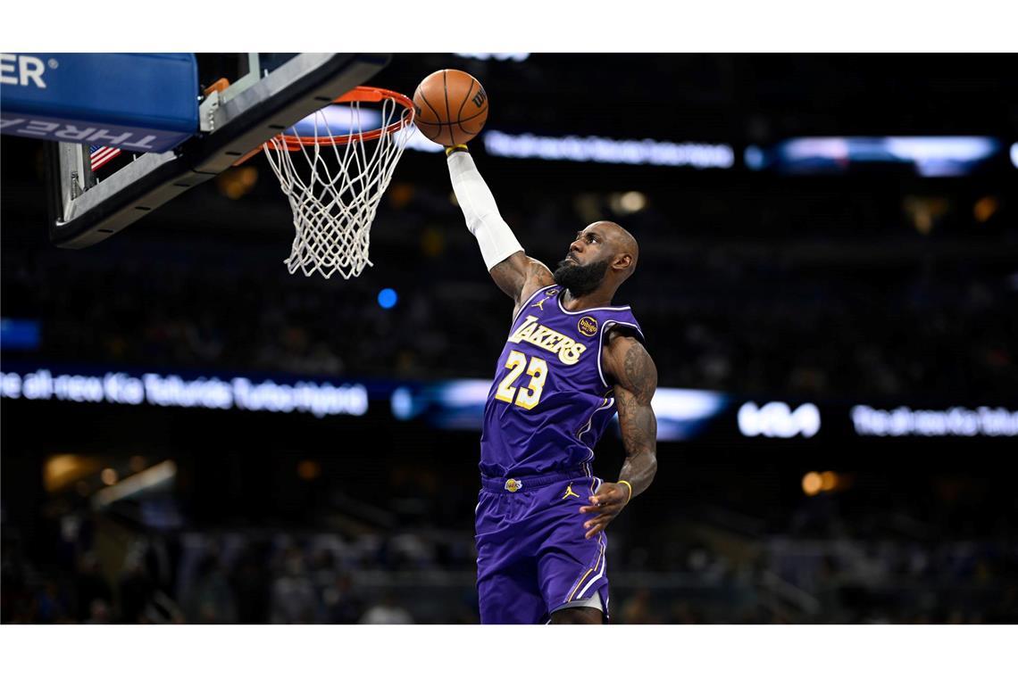 LeBron James hat nun die meisten Spiele in der NBA-Geschichte absolviert.