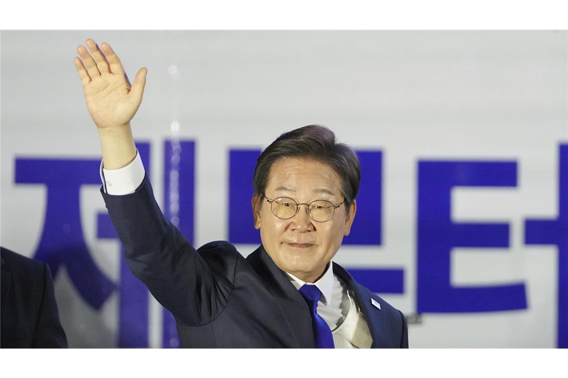 Lee Jae Myung wird neuer Präsident Lee Jae Myung hat die Präsidentenwahl in Südkorea gewonnen.