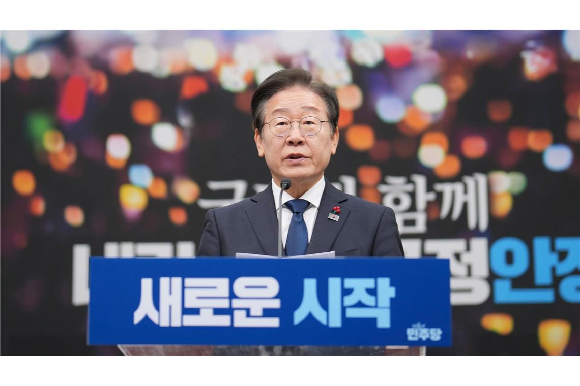 Südkoreas Opposition: Kein Verfahren gegen Interimspräsident Lee Jae Myung sprach sich gegen ein Amtsenthebungsverfahren gegen Han Duck Soo aus.
