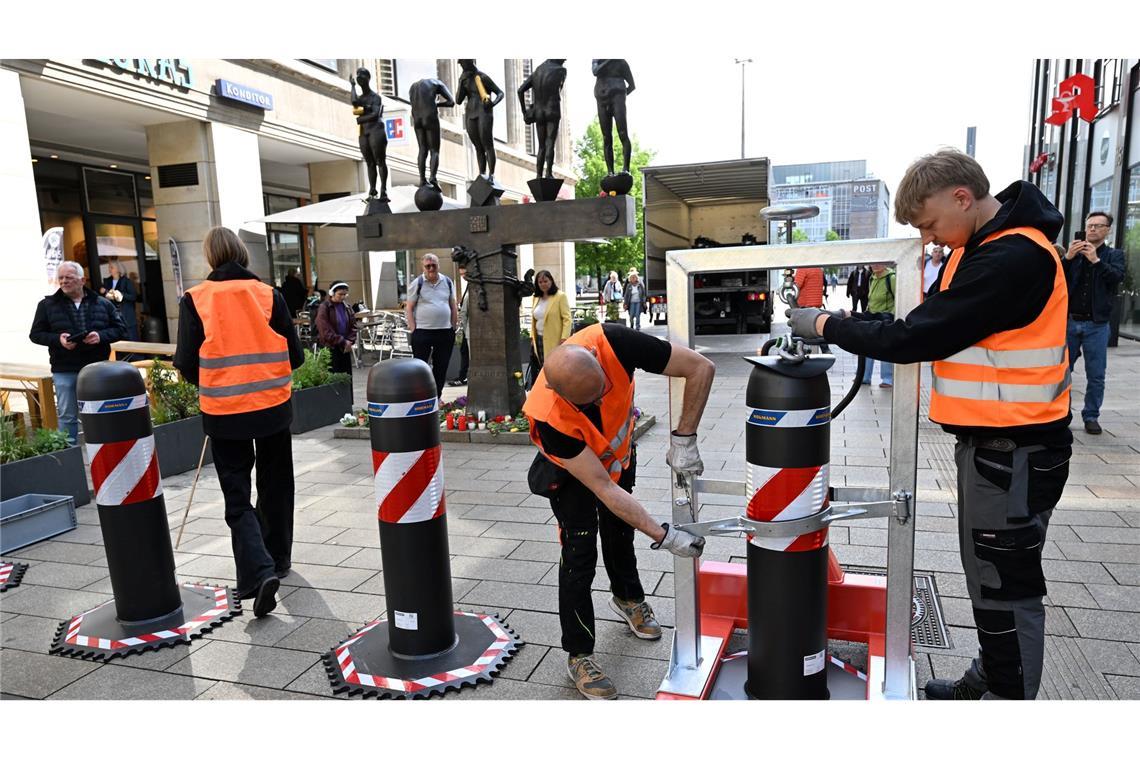 Leipzig stellt massive Sperren nach tödlicher Amokfahrt auf.