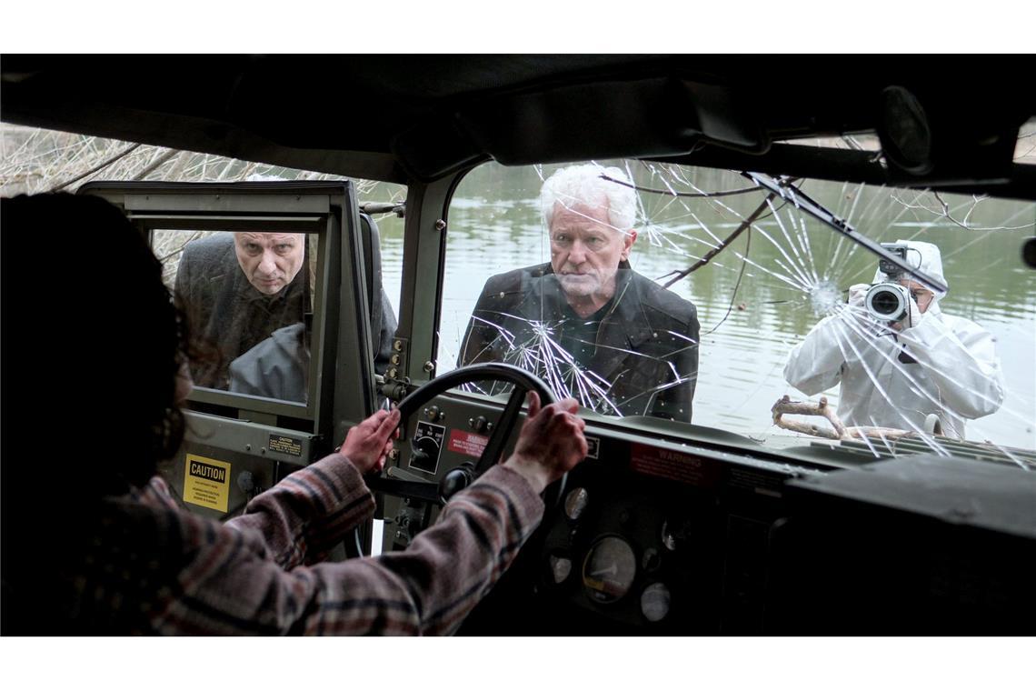 München-"Tatort": "Charlie" probt den Krieg in Deutschland Leitmayr und Batic entdecken eine Tote.