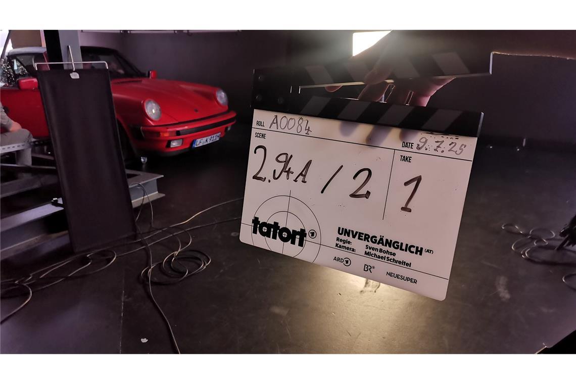 Leitmayrs roter Porsche kehrt zum Abschied zurück.