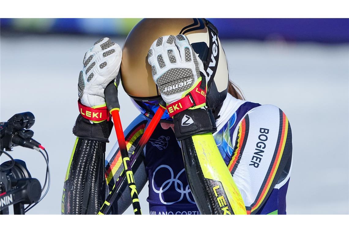 Lena Dürr verpasste im Olympia-Riesenslalom eine mögliche Medaille.