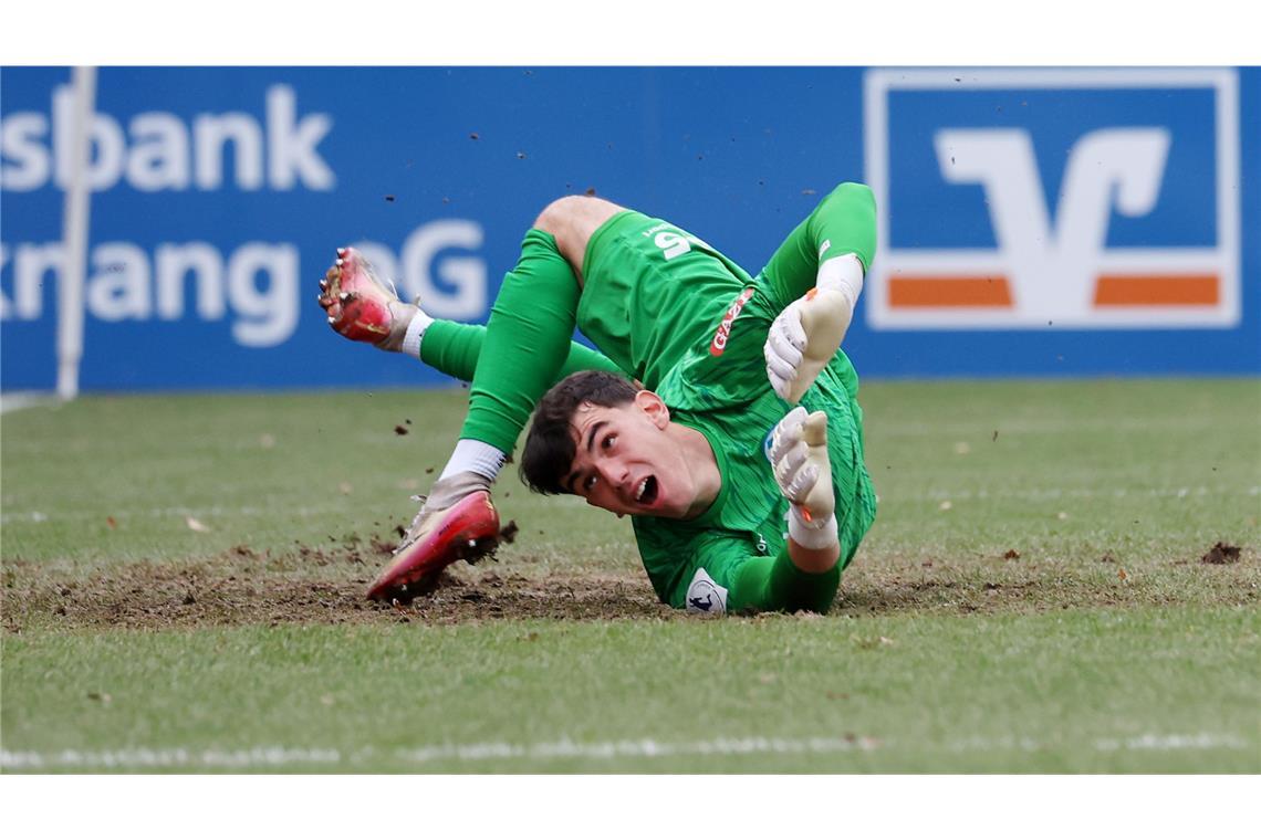 Leon Neaime kassiert das 1:2.