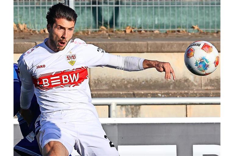 Leonidas Stergiou darf sich im Test gegen den FC Luzern beweisen.