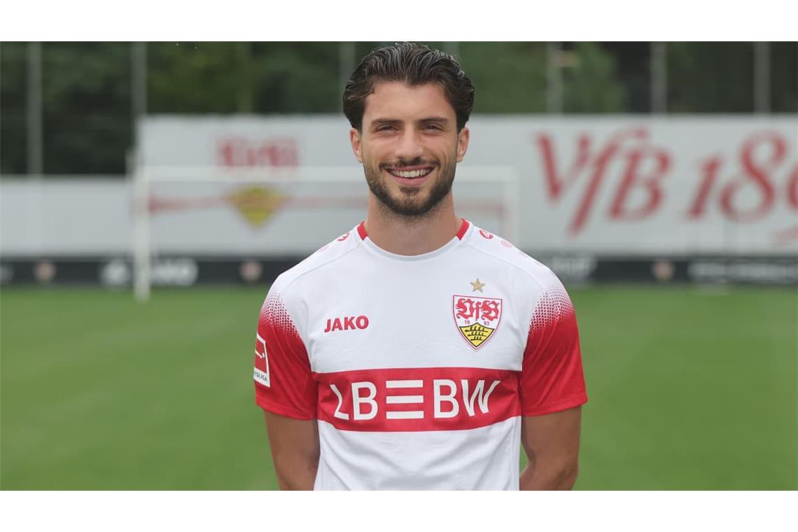 Leonidas Stergiou, Position: Abwehr, Geburtstag 3.3.2002, Größe: 1,81 Meter, Gewicht: 75 Kilogramm, im Kader seit: 22.8.2023. Vertrag bis 30. Juni 2028.