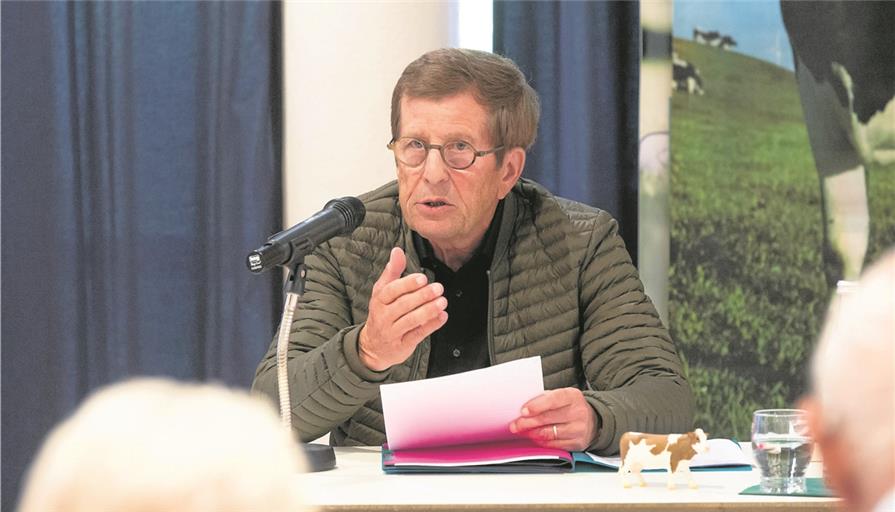 Lesung mit kleinem und großem Anker – Figürchen und Plakat – in der Stadtbücherei: Ganz nebenbei gibt Autor Bernd Gunthers Einblicke in die Kunst- und Kunstfälscherszene und beschreibt auch das Landleben mit Witz und Sachverstand. Foto: J. Fiedler