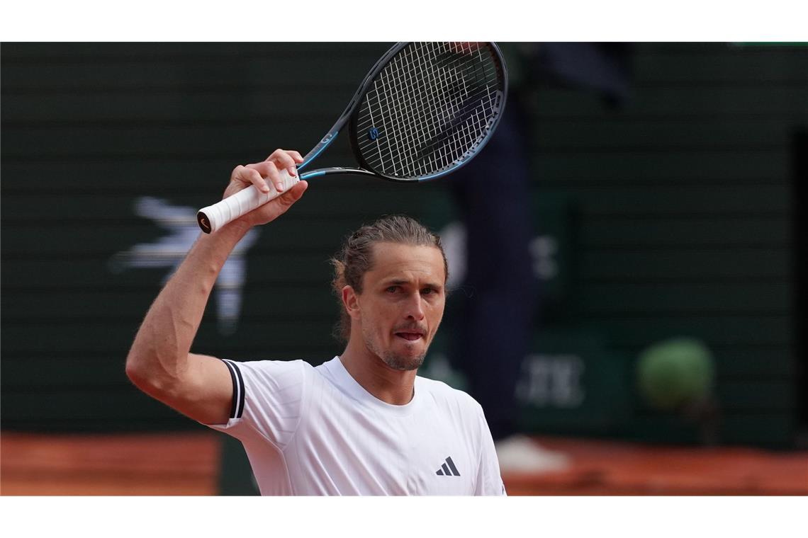 Letzter Top-Fünf-Spieler in Paris: Zverev