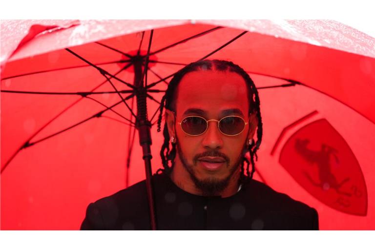 Lewis Hamilton freute sich über britisches Sommerwetter.