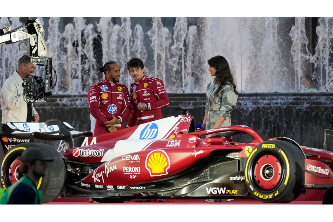 Hamilton und die Last der Ferrari-Liebe Lewis Hamilton will Ferrari zurück zum Titelruhm führen.