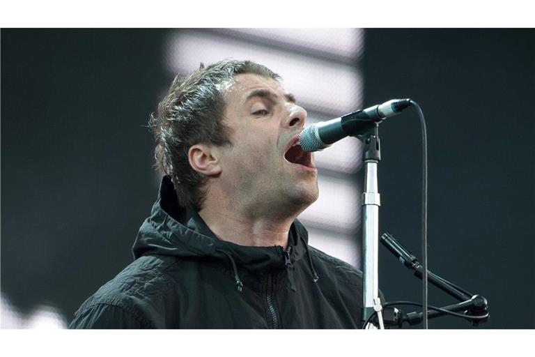 Liam Gallagher, Sänger von Oasis. Bei einem Konzert der Britpopband im Londoner Wembley-Stadion ist ein Mann gestorben (Archivfoto).