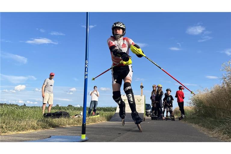 Lias Babinsky erhofft sich in der Schülerklasse eine Topplatzierung