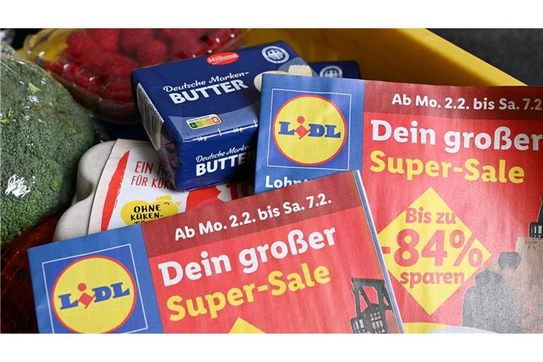 Lidl kämpft um die Gunst der Kundinnen und Kunden, auch mit Hilfe von Werbekampagnen und Rabattaktionen.