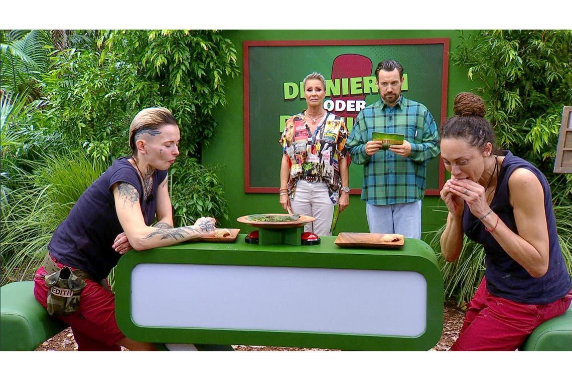 Sam Dylan fliegt aus dem RTL-Dschungelcamp Lilly Becker quälte sich ohne Jammern durch die Prüfung.