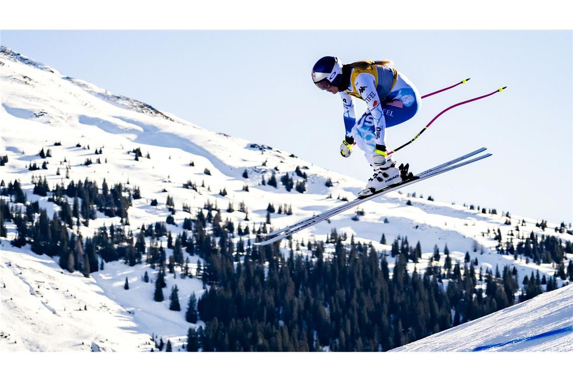 Auf Podium lässig, im Training langsam: Vonn grübelt bei WM Lindsey Vonn bestreitet ihre achte WM.