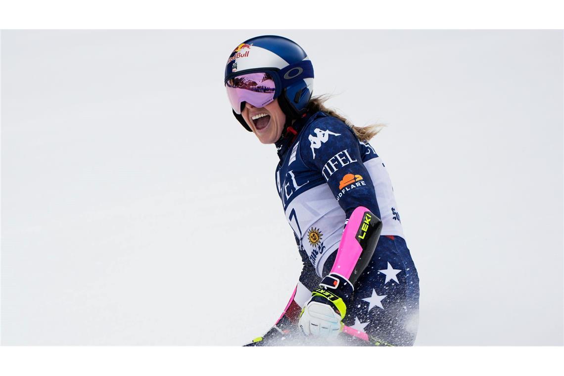 Lindsey Vonn gewann in ihrer Karriere bereits 82 Weltcup-Rennen. (Archivbild)