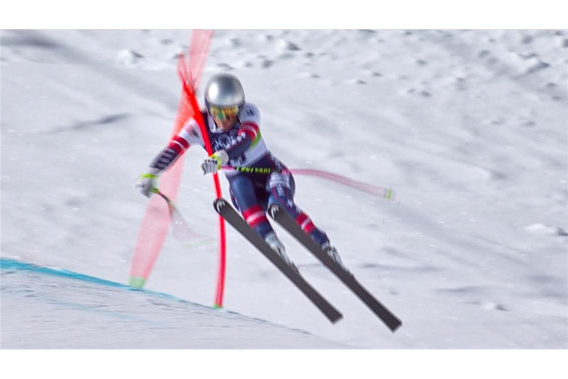 Lindsey Vonn meldet sich nach ihrem schweren Sturz bei Olympia zu Wort. (Archivbild)