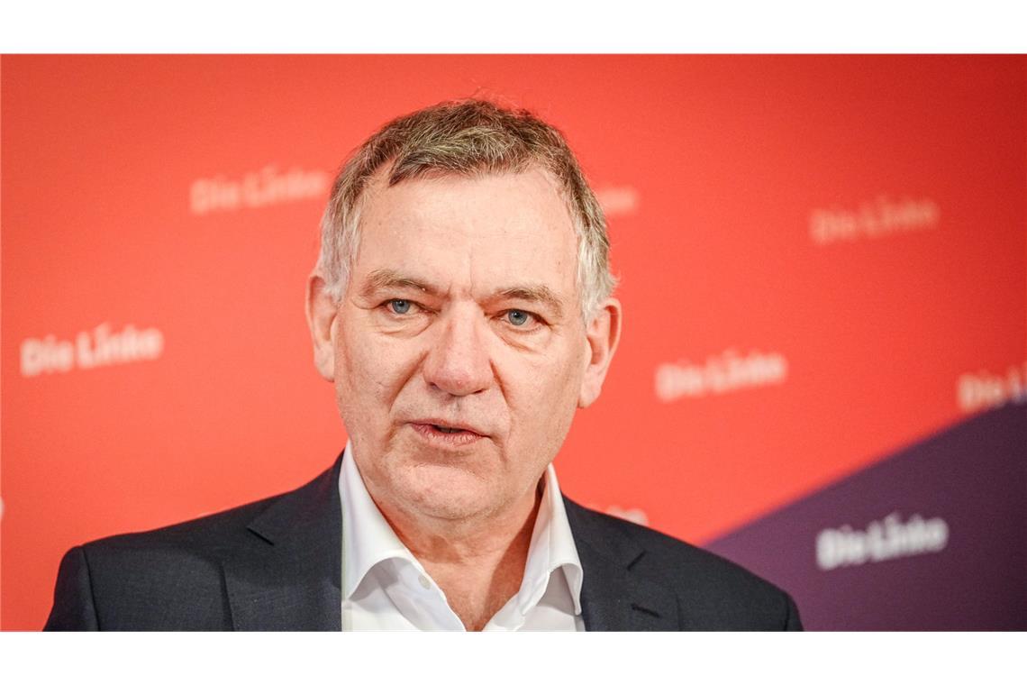 Linken-Bundeschef „überzeugt“ von zweistelligem Ergebnis in Baden-Württemberg Linken-Bundeschef van Aken zeigt sich zuversichtlich, dass seine Partei bei der Landtagswahl in Baden-Württemberg ein gutes Ergebnis erreichen wird.