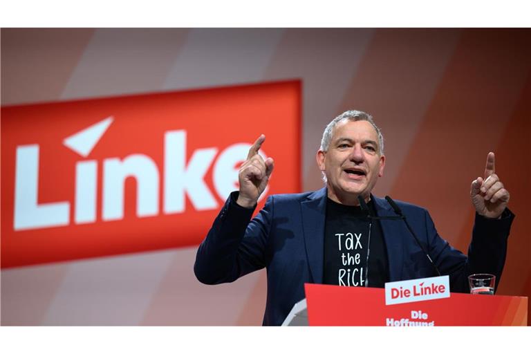 Linken-Chef Jan van Aken sieht Gemeinsamkeiten mit der SPD.